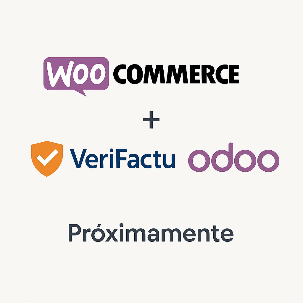 odoo verifactu woocommerce Verifactu + WooCommerce + Odoo